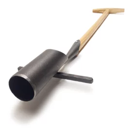 1349 - Onion planter with step - 80 cm ash T-handle