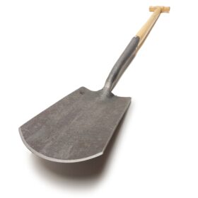 1371 - Gardener's spade - English shape - 80 cm ash T-handle