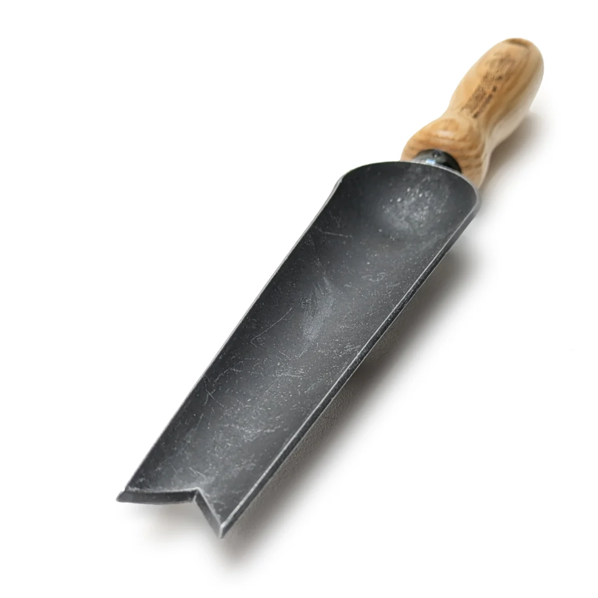 Weed trowel ash handle