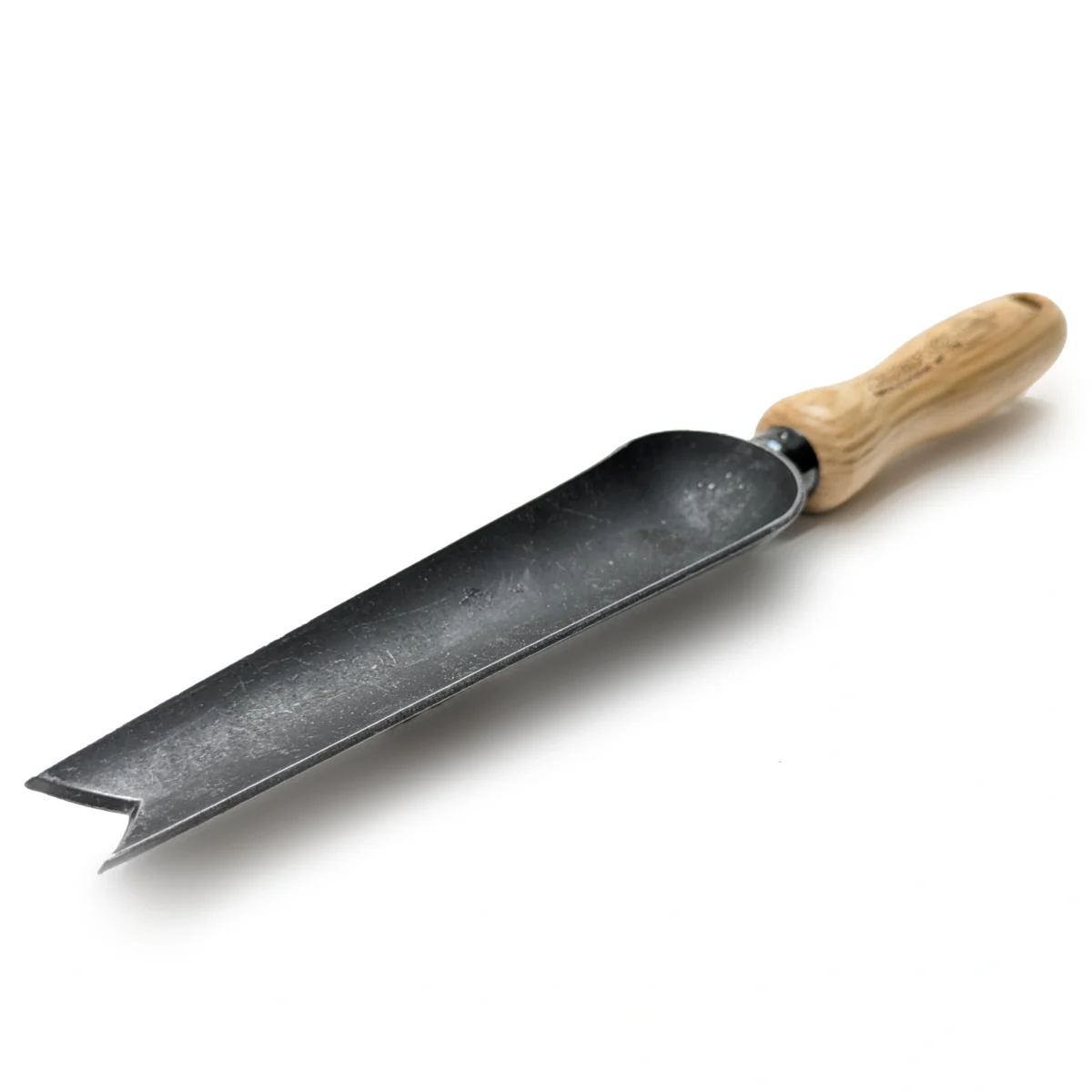 Weed trowel ash handle