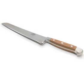 B431/32RL - large bread knife for right and left hand - series Alpha Pear