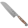 Santoku scalloped edge