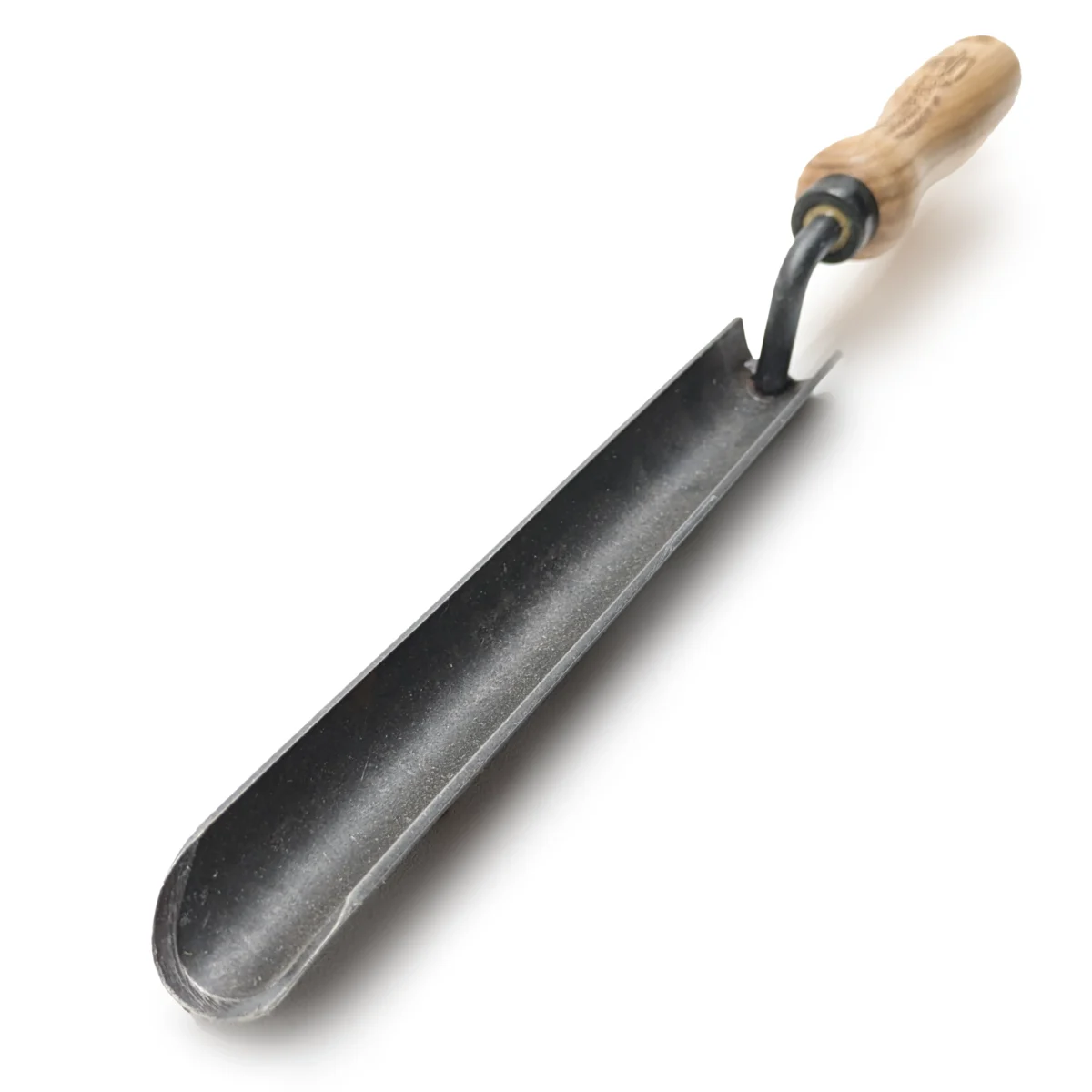 Narrow planting trowel for stone floors Rock gardens