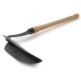 1729 - Pulling hoe / Hand pulling hoe - 48 cm ash button handle