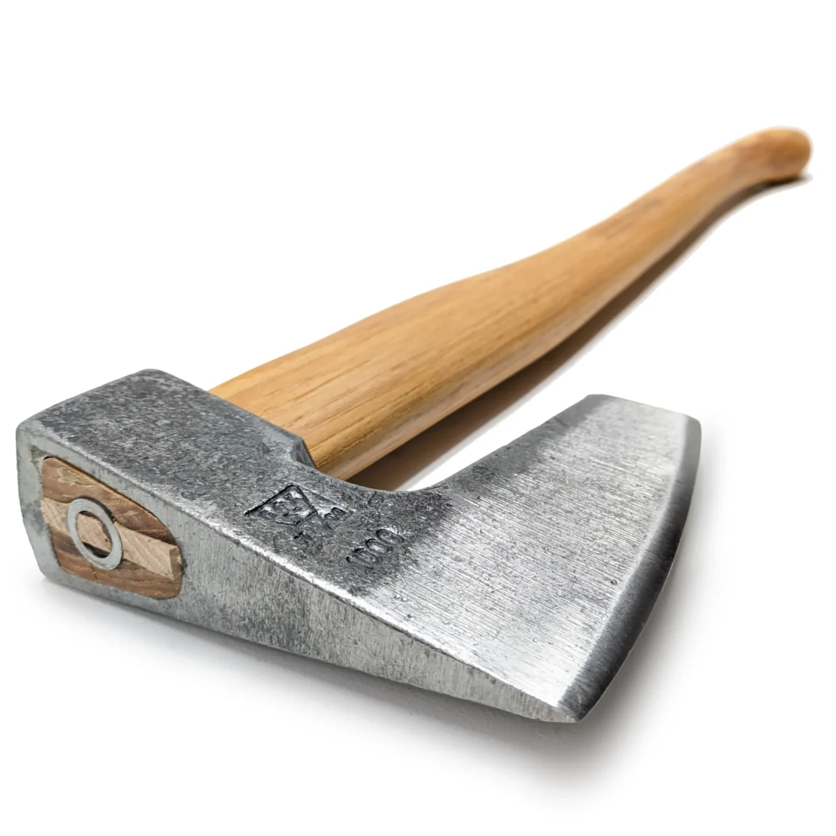 geschmiedete Universalaxt Wikingeraxt 1 kg Hickorystiel