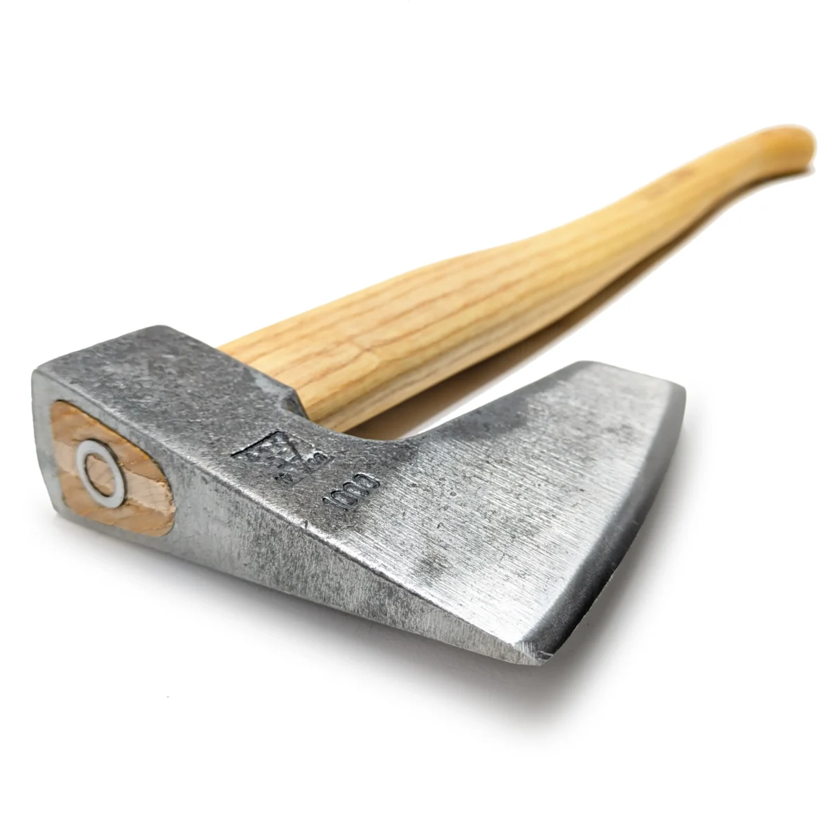 geschmiedete Axt Wikingeraxt 1 kg Eschenstiel