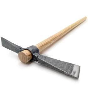 1749 - small root hoe - Pimpf pick - 75 cm ash handle