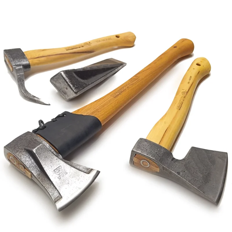 Forestry axe and splitting axe applications