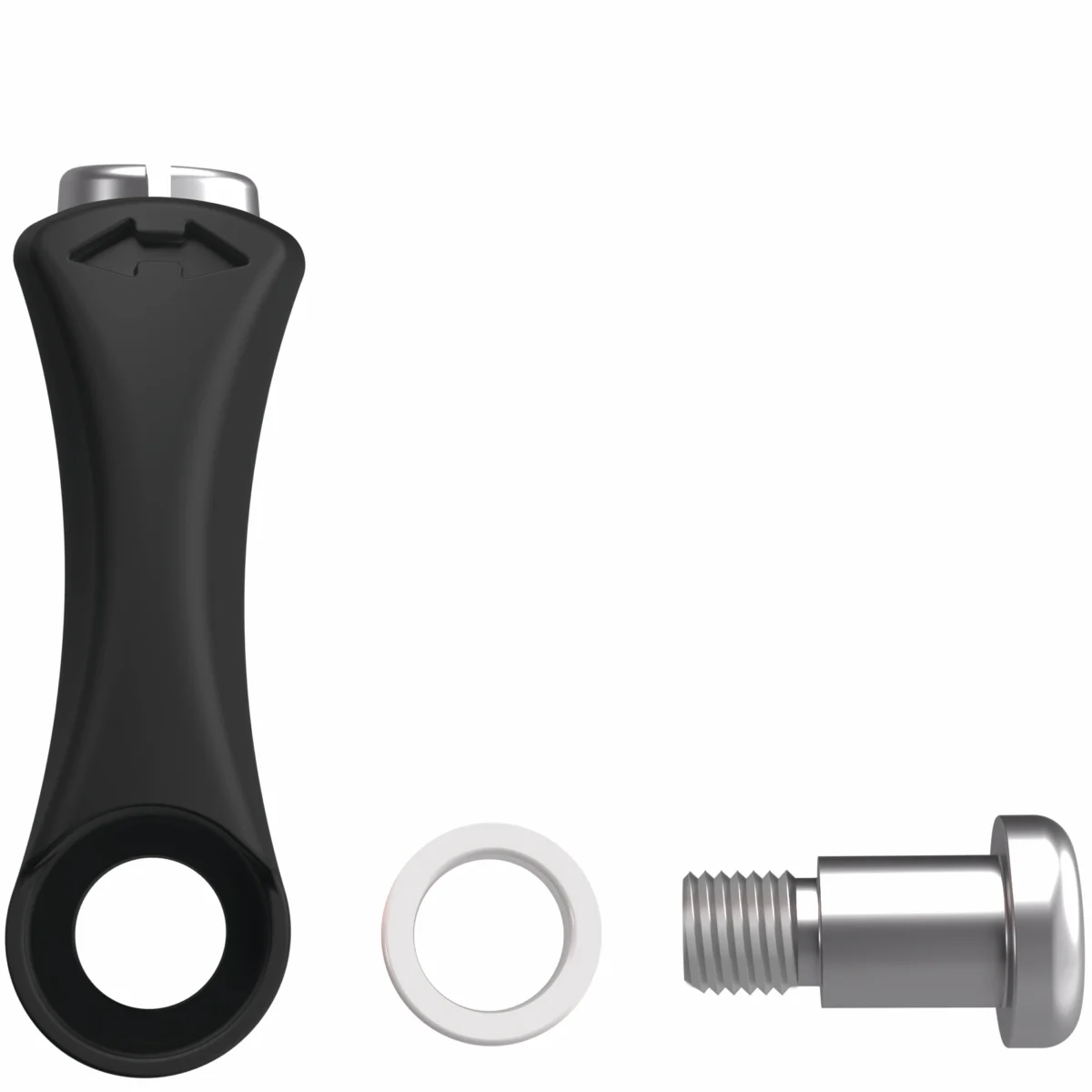 Locking latch for pruning shears lion - in black