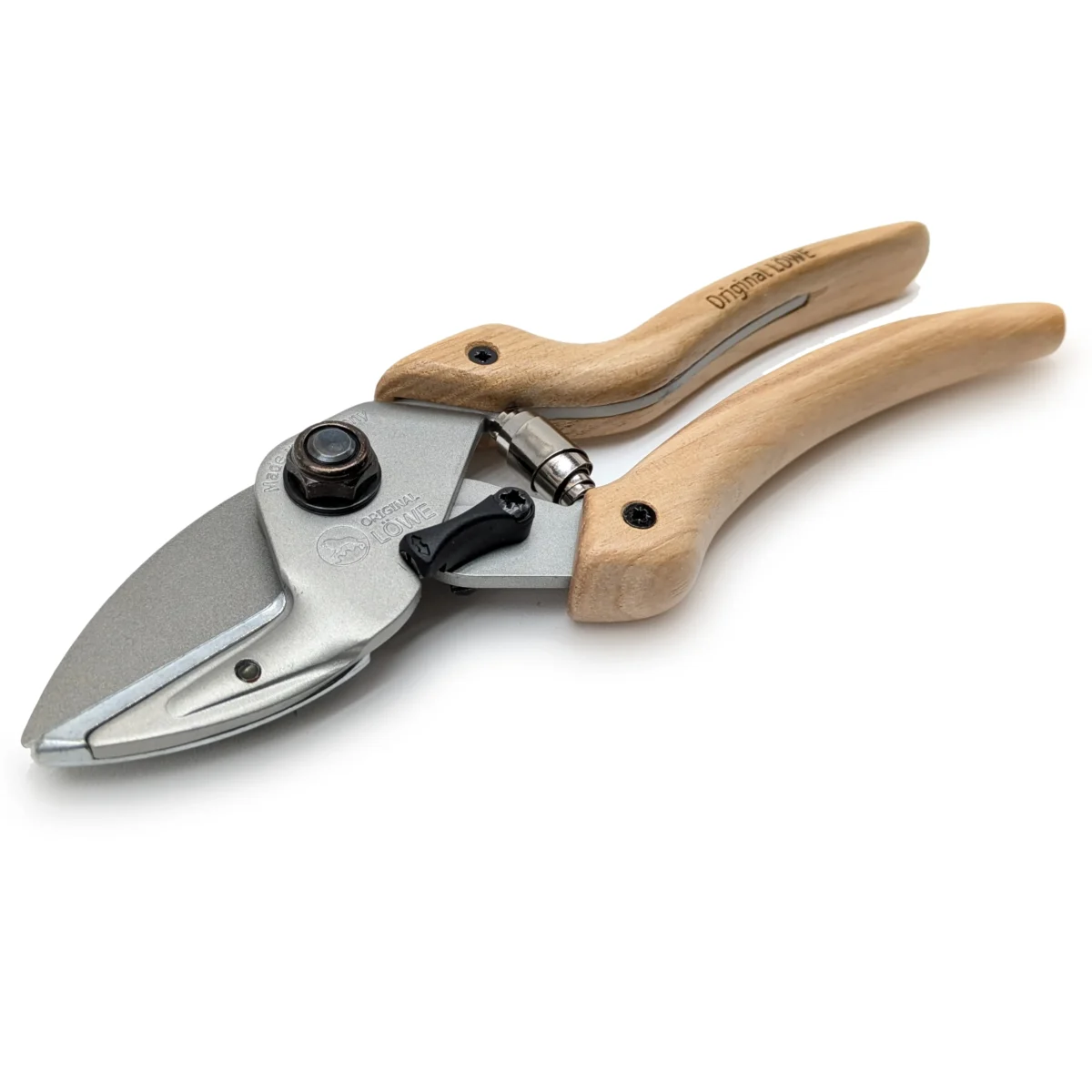 Garden shears Wooden handles Hickory inward curved handle