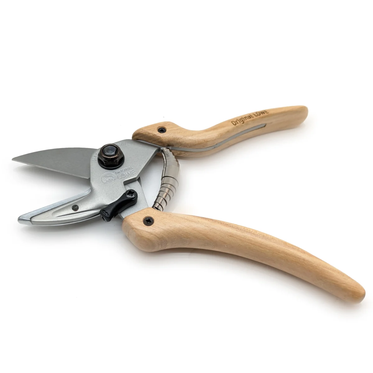 Garden shears Wooden handles Hickory inward curved handle