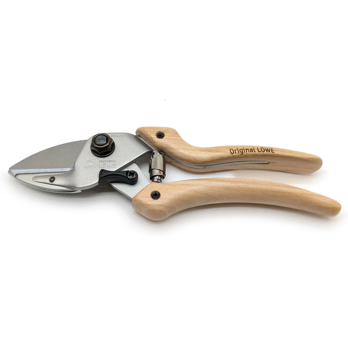 Garden shears Wooden handles Hickory inward curved handle