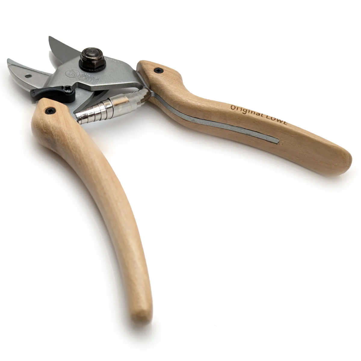 Garden shears Wooden handles Hickory inward curved handle