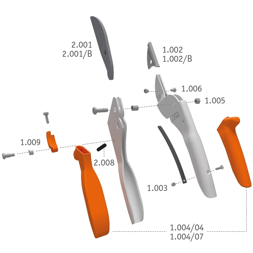 Spare parts - Workshop shears Löwe 2