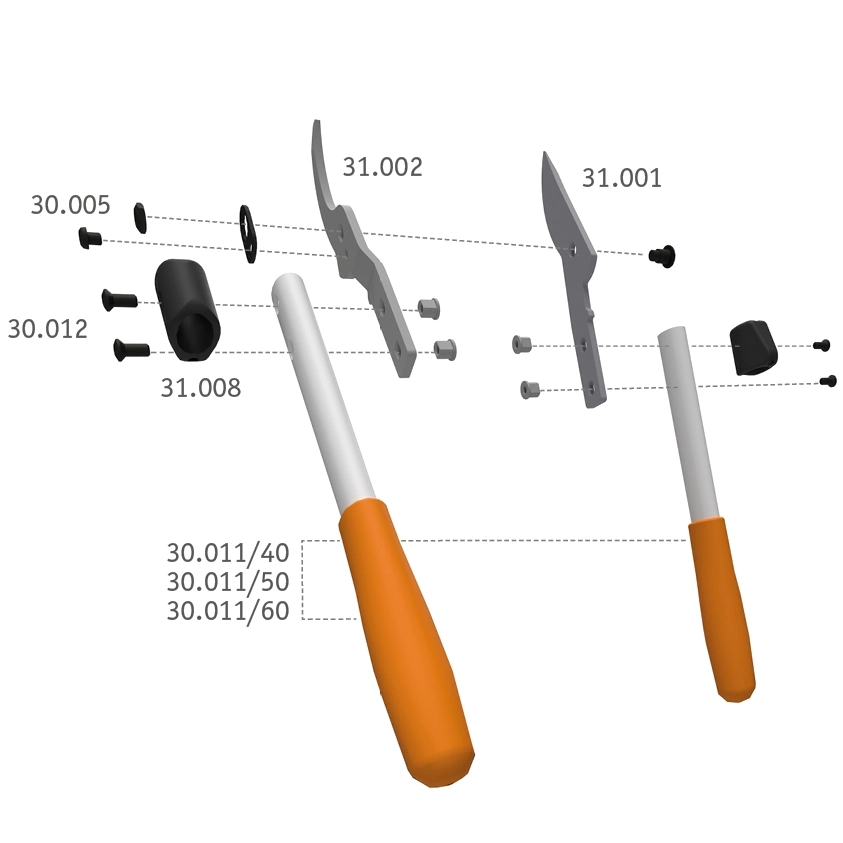 Original Löwe 31 secateurs spare parts