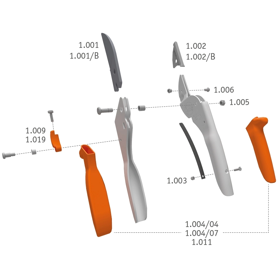 Spare parts Löwe hunting shears 1.117
