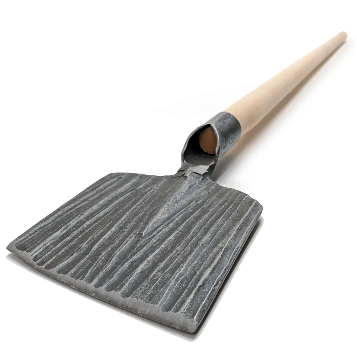 Forged ice pestle with ash handle