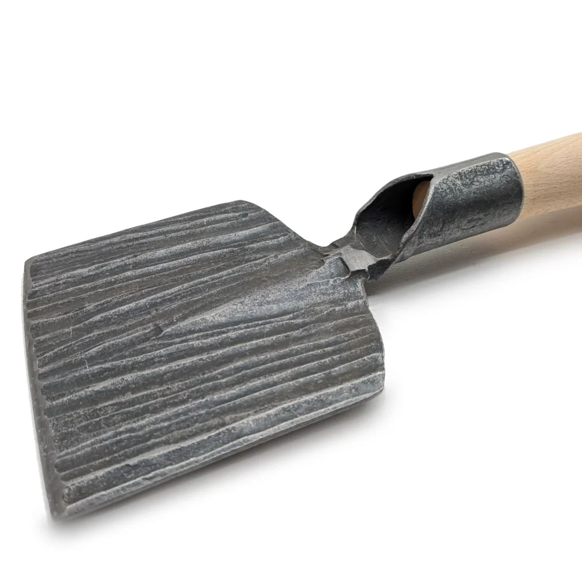 Forged ice pestle with ash handle