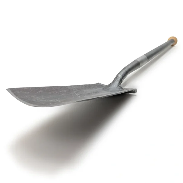 Krumpholz – "English-style" drainage spade with footrest – 80 cm steel tubular handle with wooden knob – No. 1799