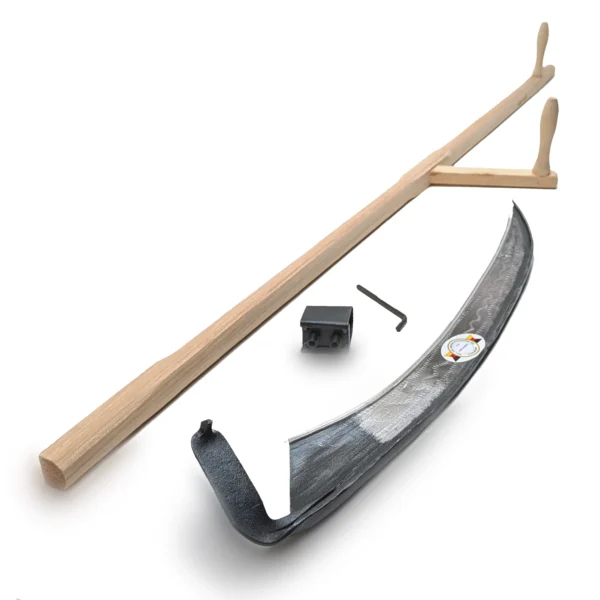 German Scythe – Stone Point Shape No. 0681 by Krumpholz 1799 incl. ash snath 