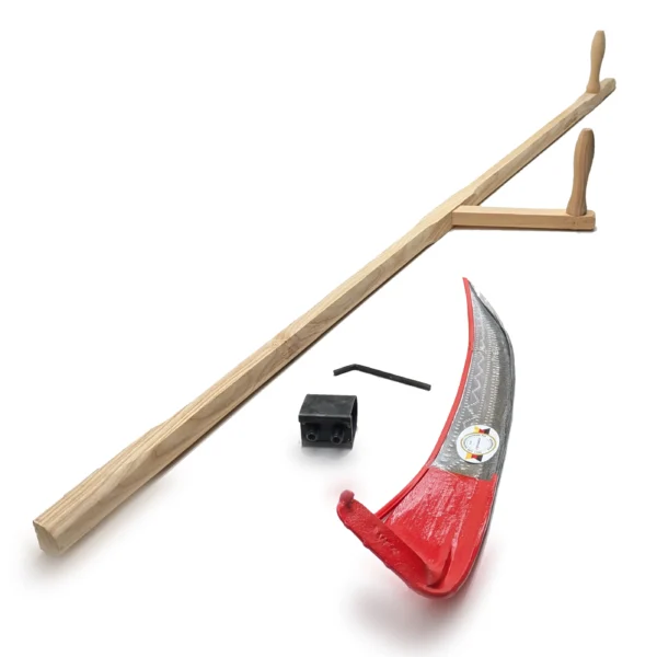 Vineyard scythe - stone-point shape 450 mm incl. ash snath 